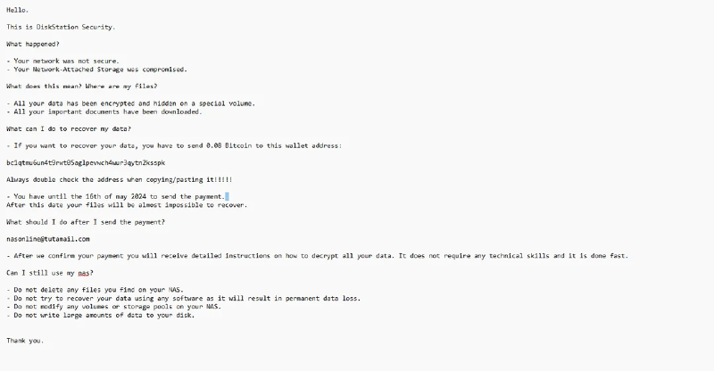Featured image of post Securing Your Nas Against Ransomware