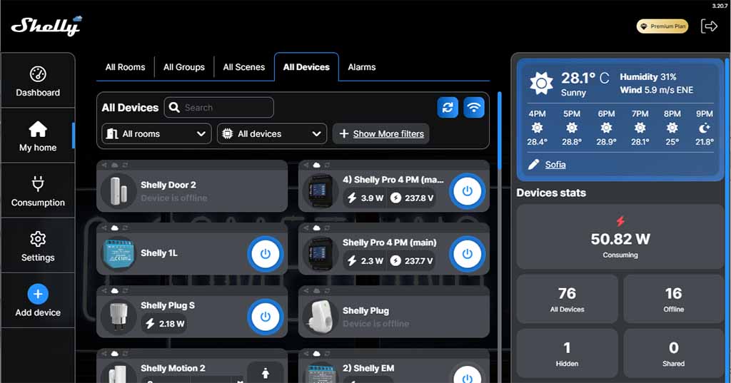 Shelly Devices Home Automation Scripts